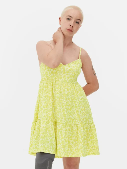 Strappy Tiered Sundress