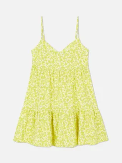 Strappy Tiered Sundress