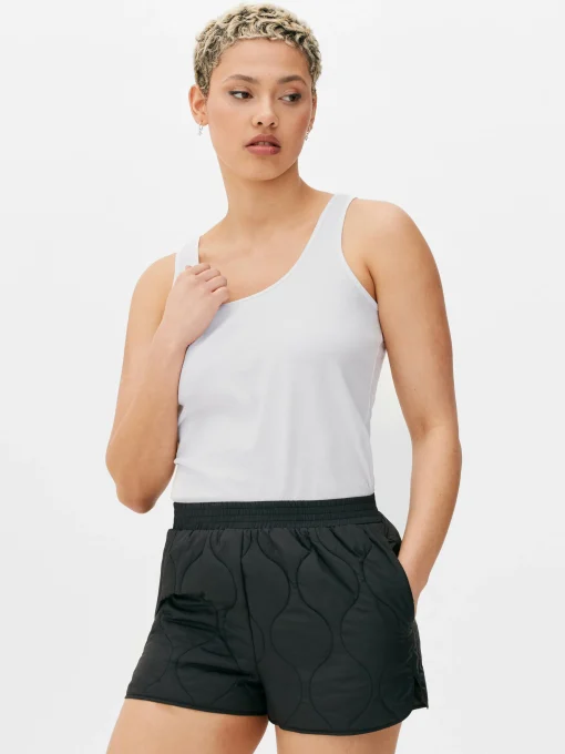 Stretch Cotton Tank