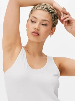 Stretch Cotton Tank