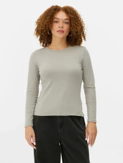 Stretch Jersey Long Sleeve Top
