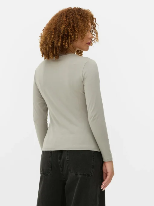 Stretch Jersey Long Sleeve Top