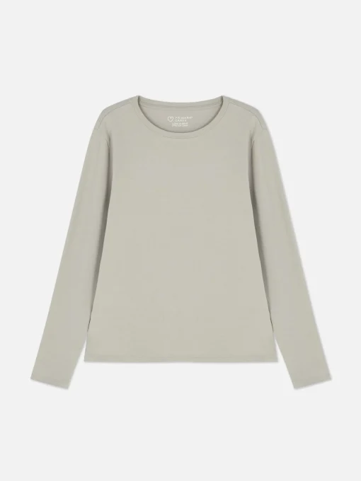 Stretch Jersey Long Sleeve Top