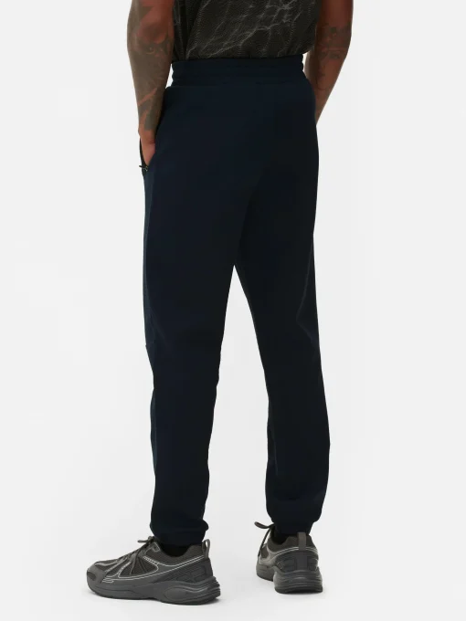 Stretch Waist Textured Joggers
