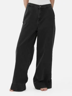 Stretch Wide Leg Jeans