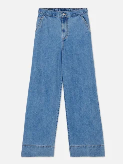 Stretch Wide Leg Jeans