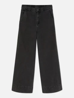 Stretch Wide Leg Jeans