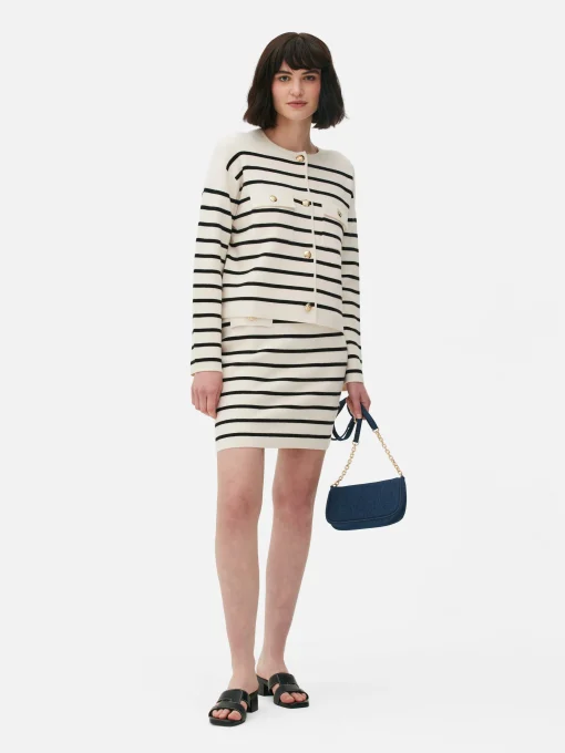 Striped Cardigan