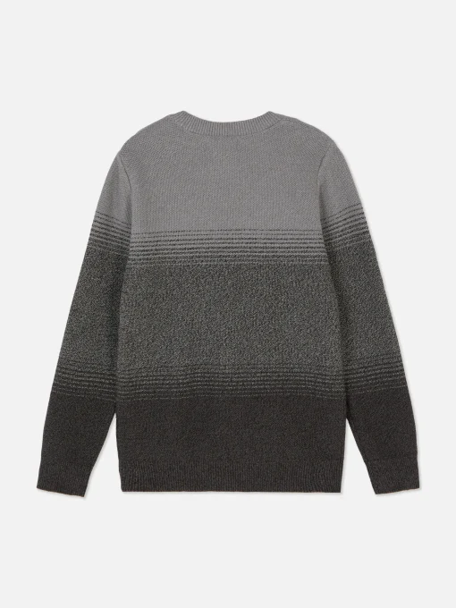 Striped Textured Sweater