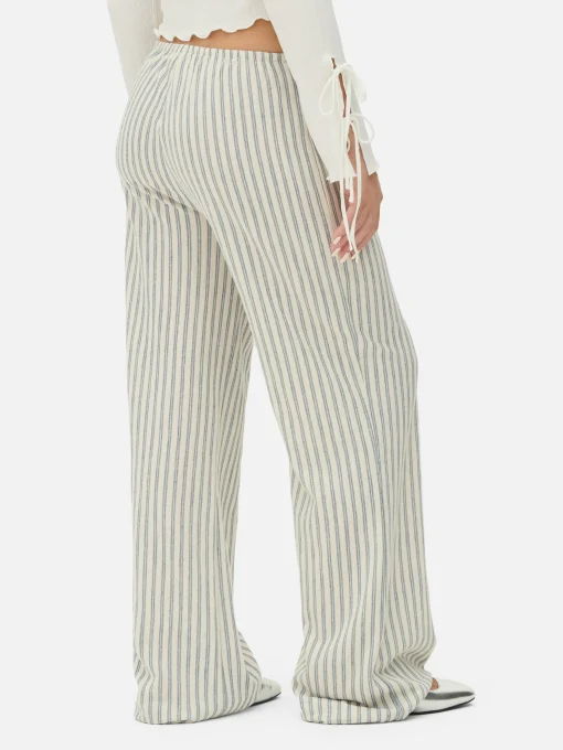 Striped Wide Leg Pants