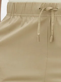 Tapered Poplin Joggers