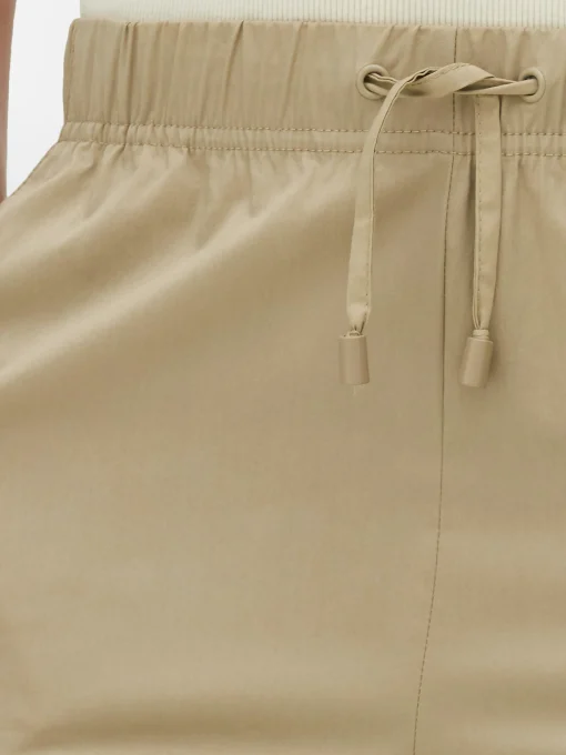 Tapered Poplin Joggers
