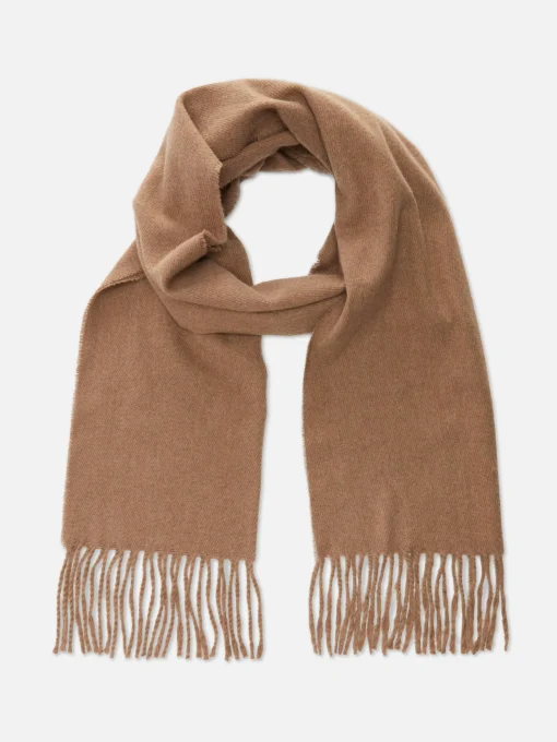 Tasseled Woven Scarf