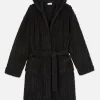 Textured Fleece Robe