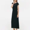 The Edit Satin Midi Dress