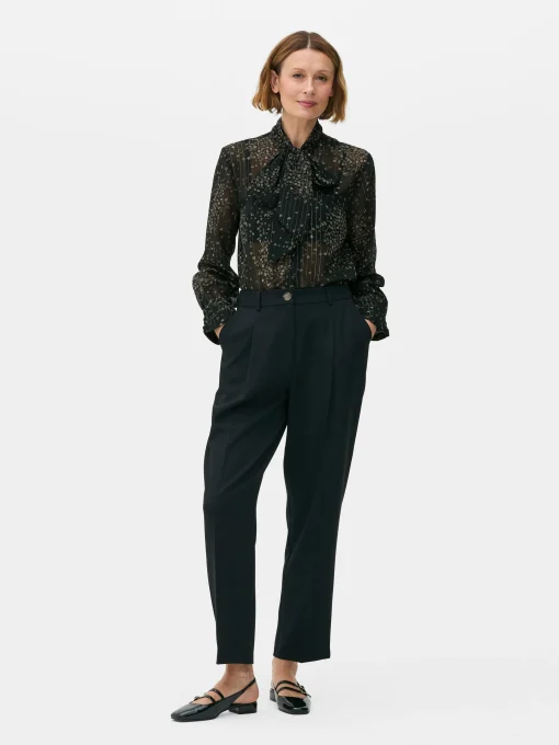 Tie Neck Blouse