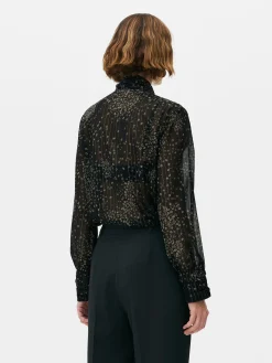 Tie Neck Blouse