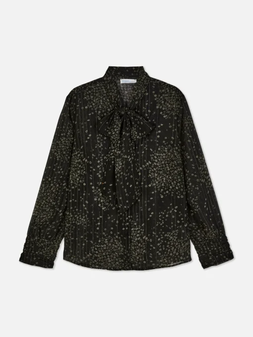 Tie Neck Blouse