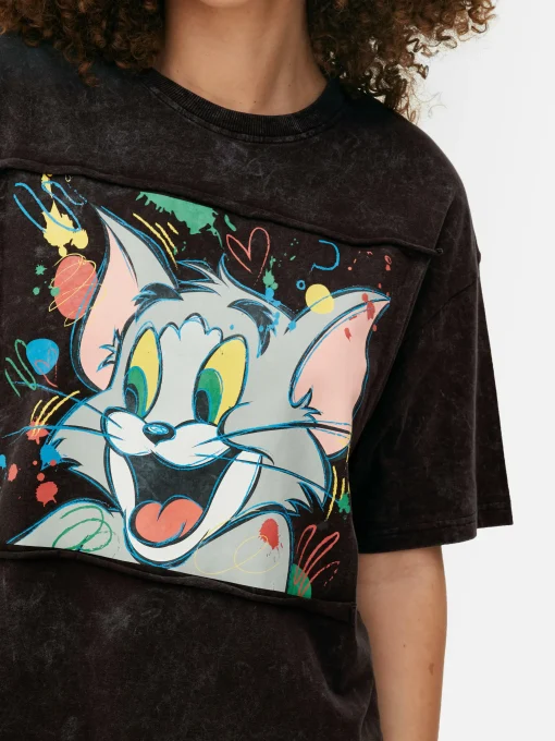 Tom And Jerry Cutaway T-Shirt