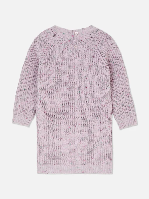 Unicorn Sweater Dress And Tights Set