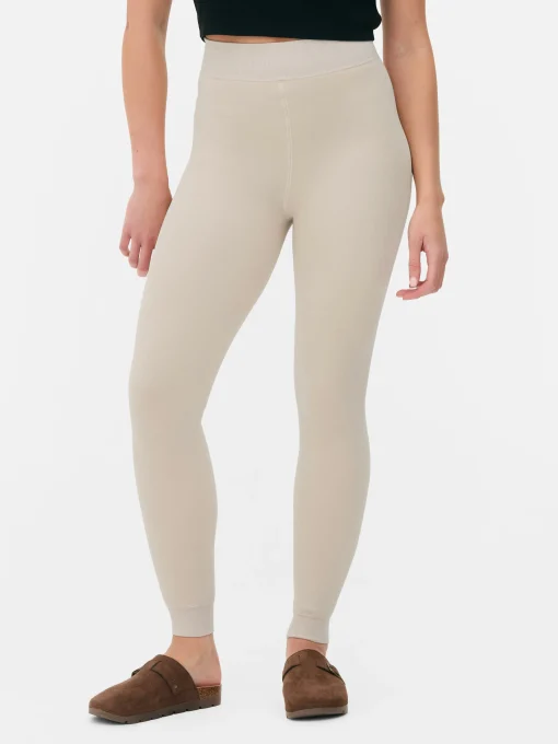 Velvet Plush Lined Leggings