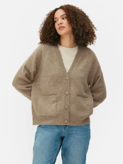 V-Neck Boyfriend Cardigan
