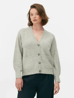 V-Neck Boyfriend Cardigan
