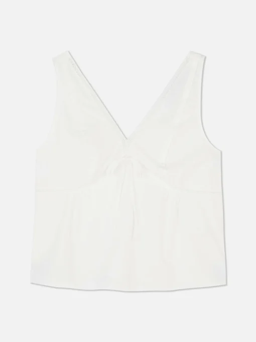 V-Neck Sleeveless Blouse