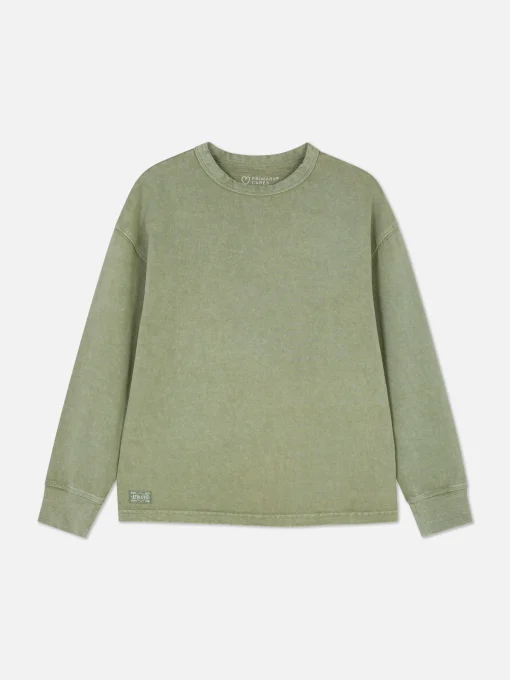 Washed Long Sleeve T-Shirt