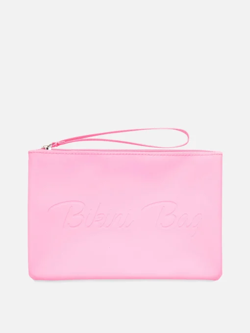 Zip-Up Bikini Bag
